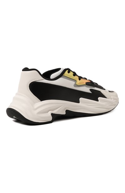 Комбинированные кроссовки run-row BALMAIN, арт. DM1VI355/LWB0, фото 5