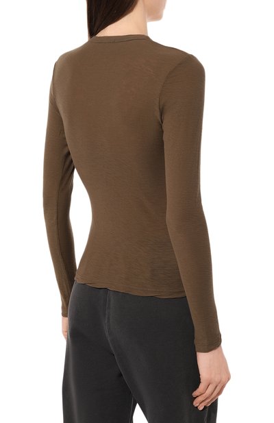 Хлопковый лонгслив JAMES PERSE, арт. WUA3361/OWHS, фото 4