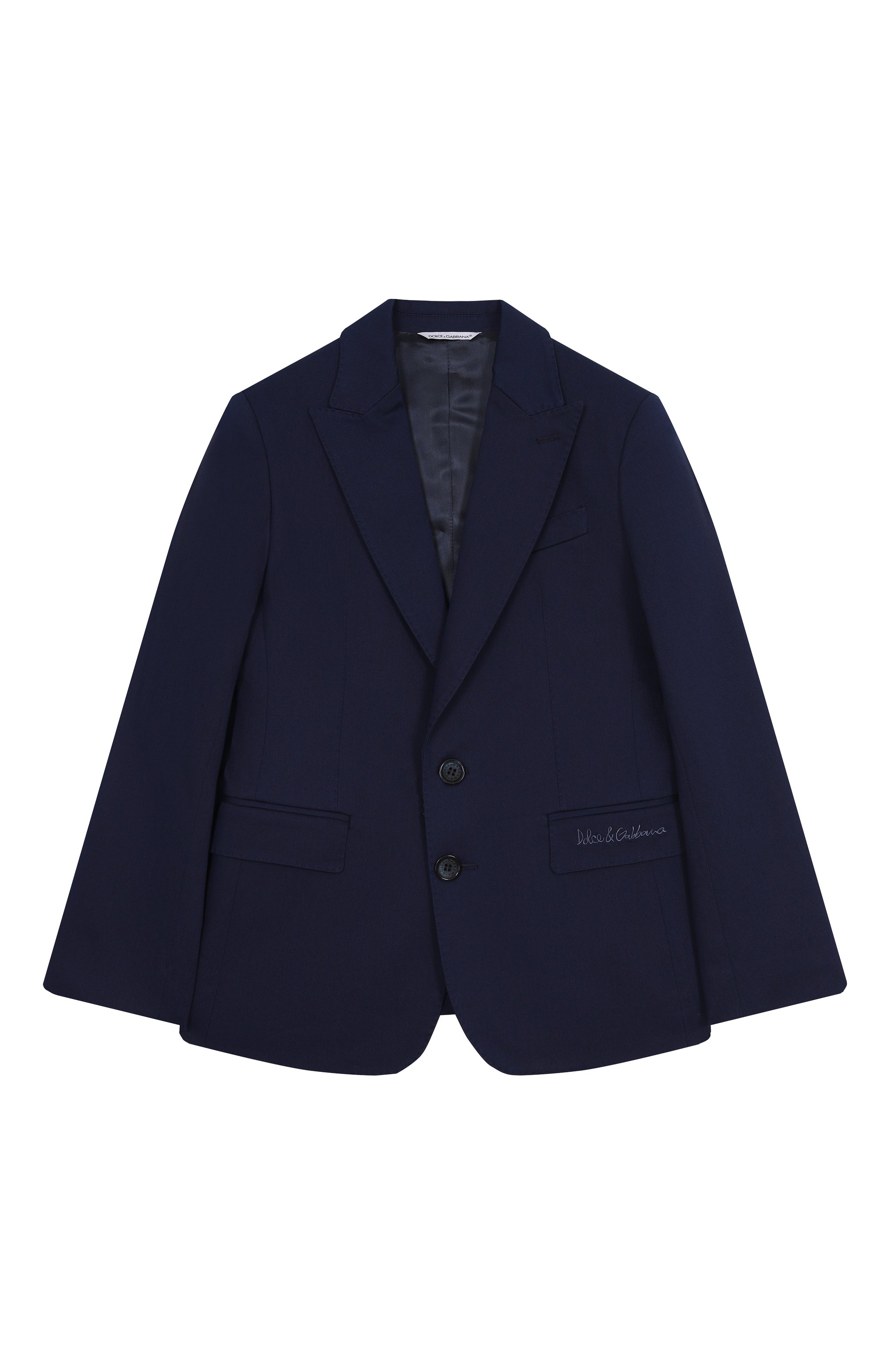 Хлопковый пиджак DOLCE & GABBANA, арт. L41J85/FUFNX/1/2, фото 1