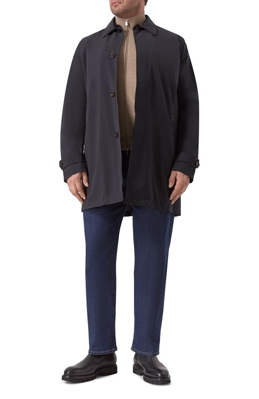 Плащ Vittor-AC Moorer VITT0R-AC_66-68 Синий  VITT0R-AC_66-68 Фото 2