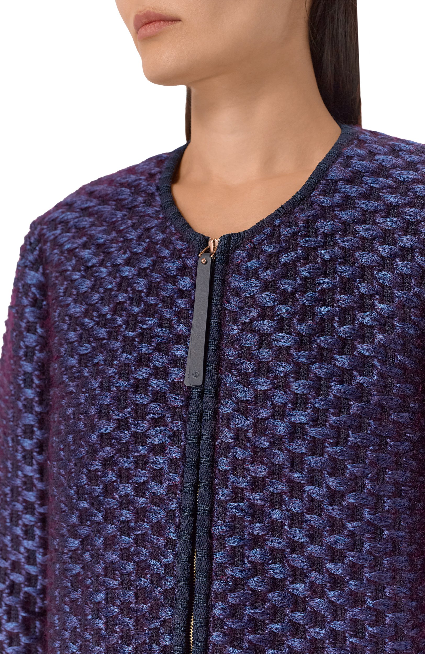 Жакет из шелка и шерсти GIORGIO ARMANI, арт. GW003915/AF28695, фото 5