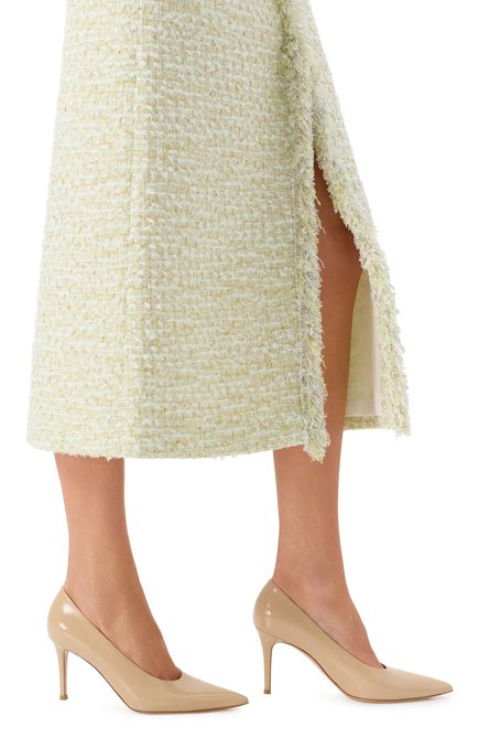 Женские лакированные туфли robbie 85 GIANVITO ROSSI, арт. G22277.85RIC.NUISAND