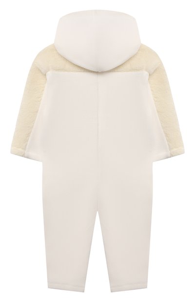 Комбинезон MONCLER белого цвета по цене 31000 руб., арт. G2-951-8L733-10-80093, фото 2 Комбинезон MONCLER, арт. G2-951-8L733-10-80093, фото 2