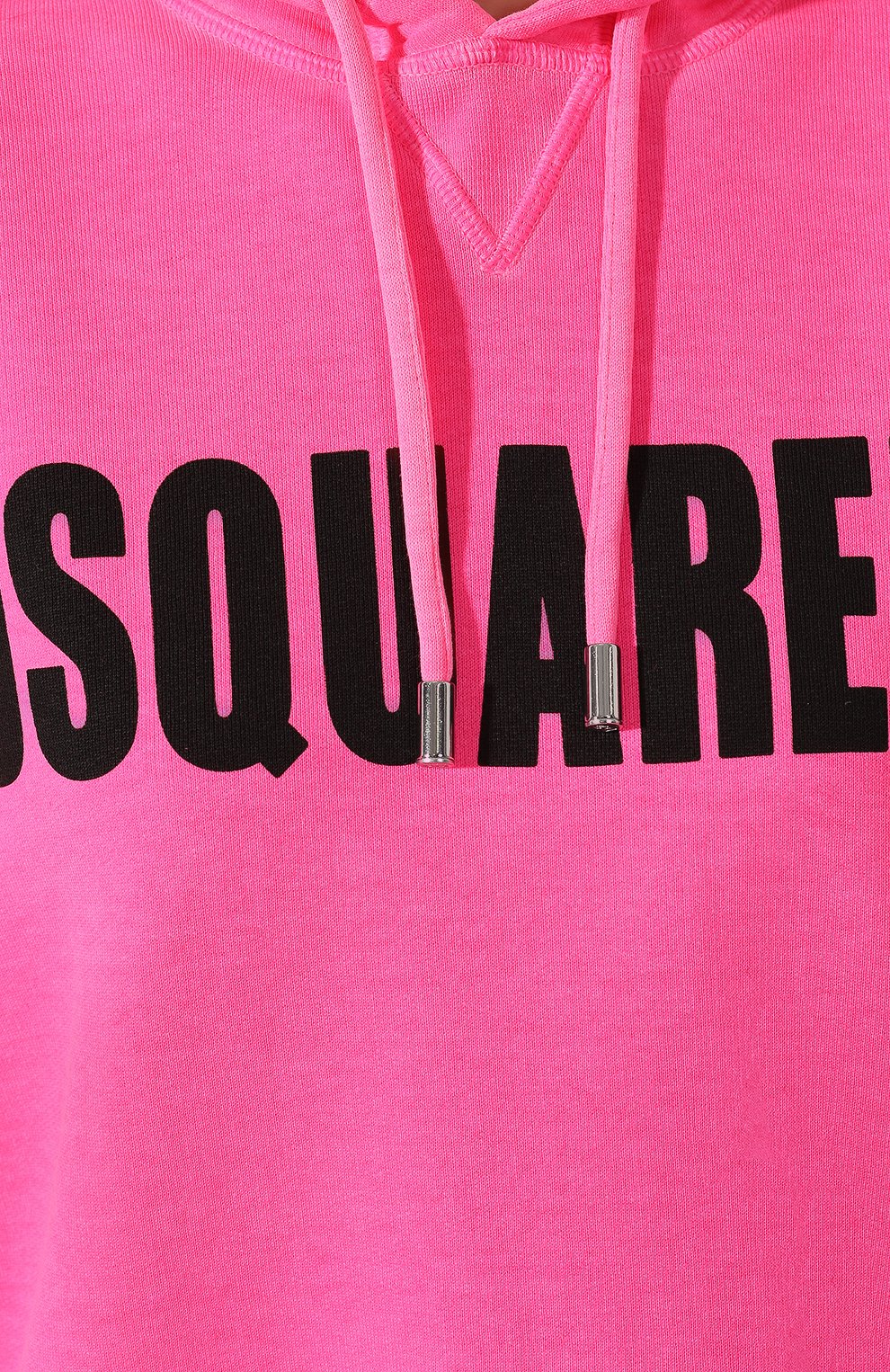 Хлопковое худи DSQUARED2 розового цвета по цене 48100 руб., арт. S72GU0206/S25030, фото 5 Хлопковое худи DSQUARED2, арт. S72GU0206/S25030, фото 5