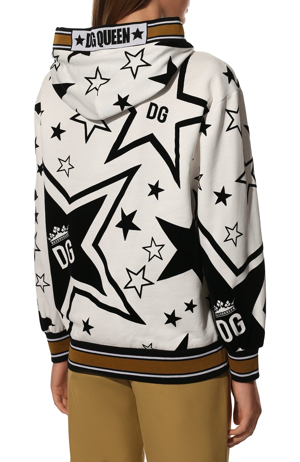Хлопковое худи DOLCE & GABBANA, арт. F9G69T/G7UAL/0UTLET AW22-23, фото 4