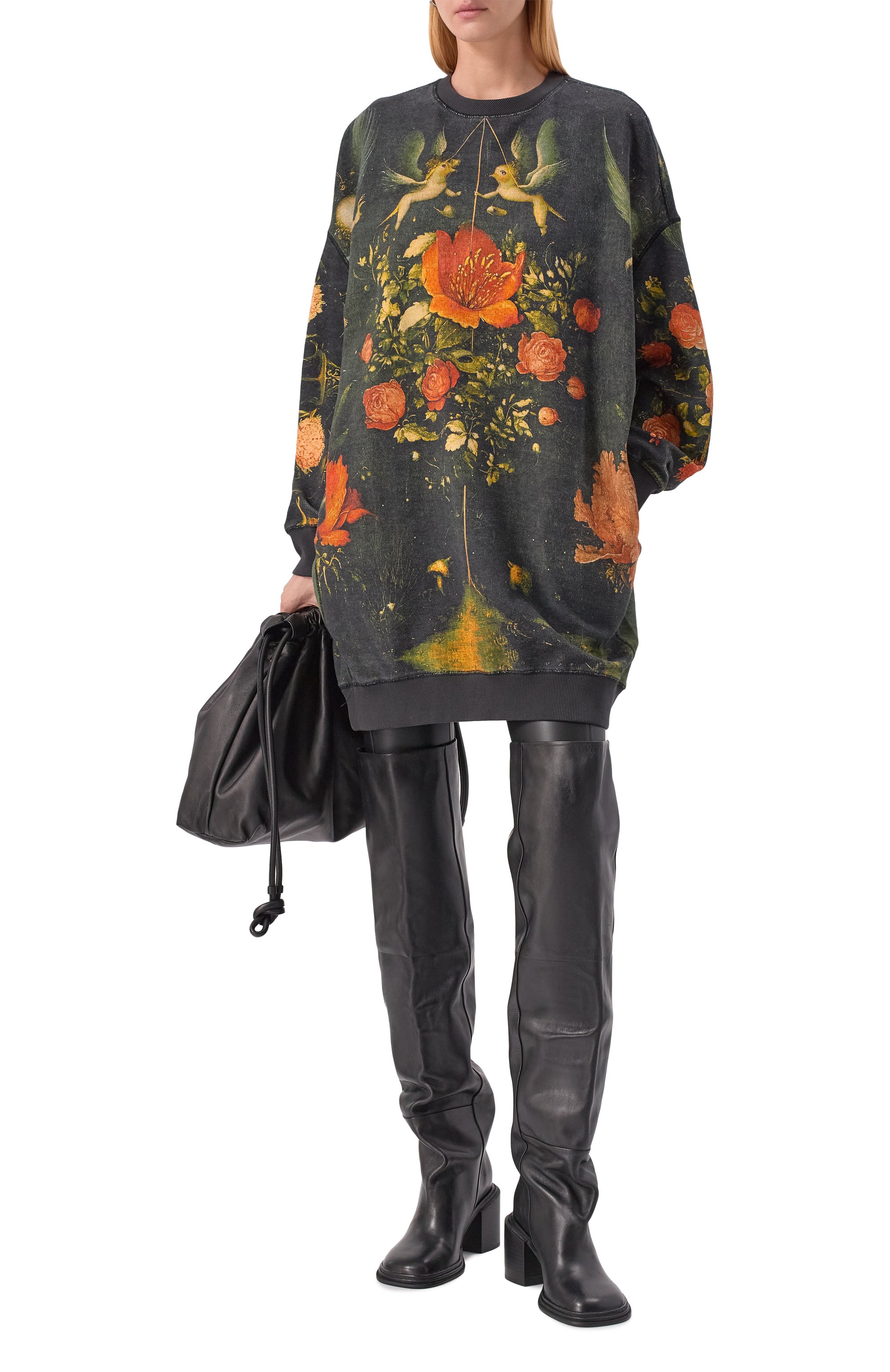 Хлопковое платье R13 разноцветного цвета по цене 83700 руб., арт. R13WK036-001BU, фото 2 Хлопковое платье R13, арт. R13WK036-001BU, фото 2