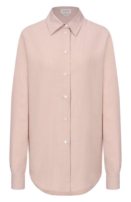 Рубашка из вискозы и льна Jacob Cohen JDM_C0076 002 T899A RW Бежевый JDM_C0076 002 T899A RW