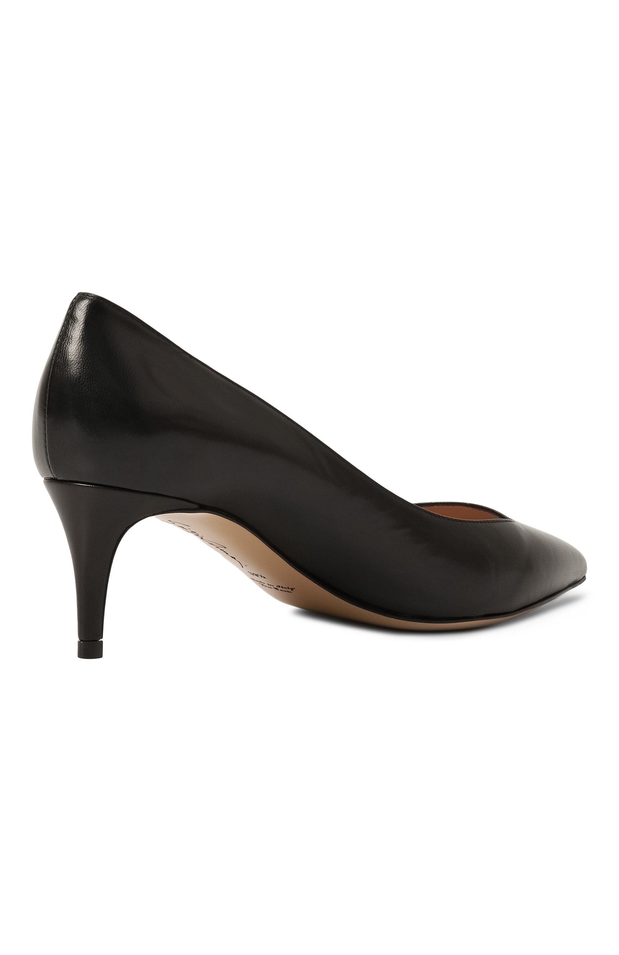 Кожаные туфли GIORGIO ARMANI черного цвета по цене 57950 руб., арт. X1E718/XC087, фото 5 Кожаные туфли GIORGIO ARMANI, арт. X1E718/XC087, фото 5