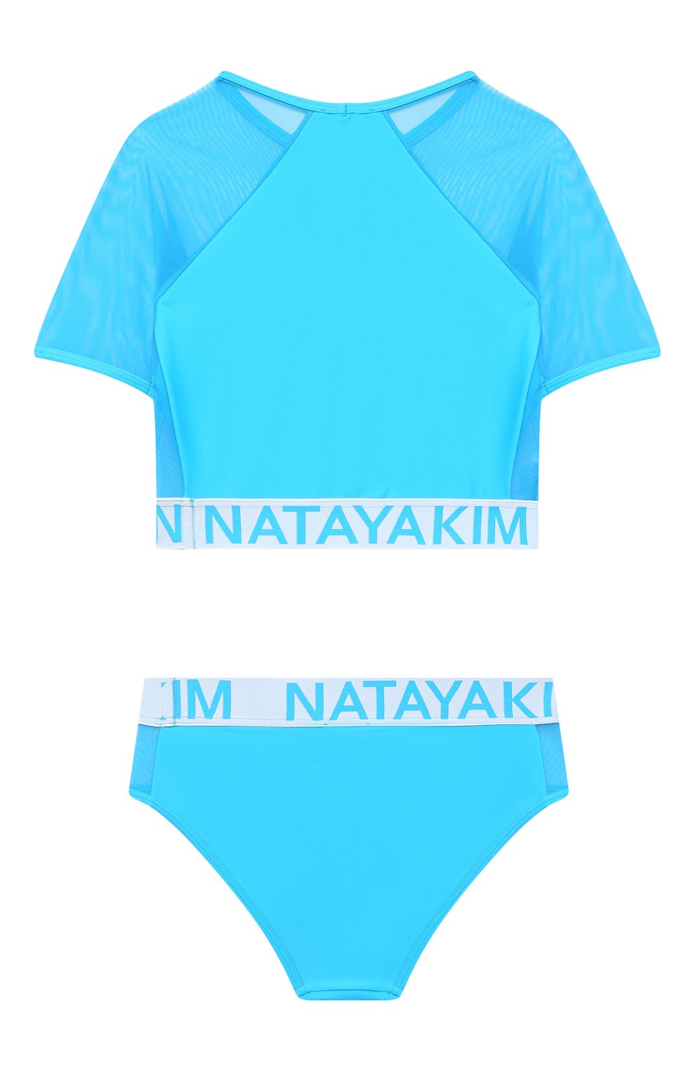 Раздельный купальник NATAYAKIM бирюзового цвета по цене 18000 руб., арт. NY-084/19K, фото 2 Раздельный купальник NATAYAKIM, арт. NY-084/19K, фото 2