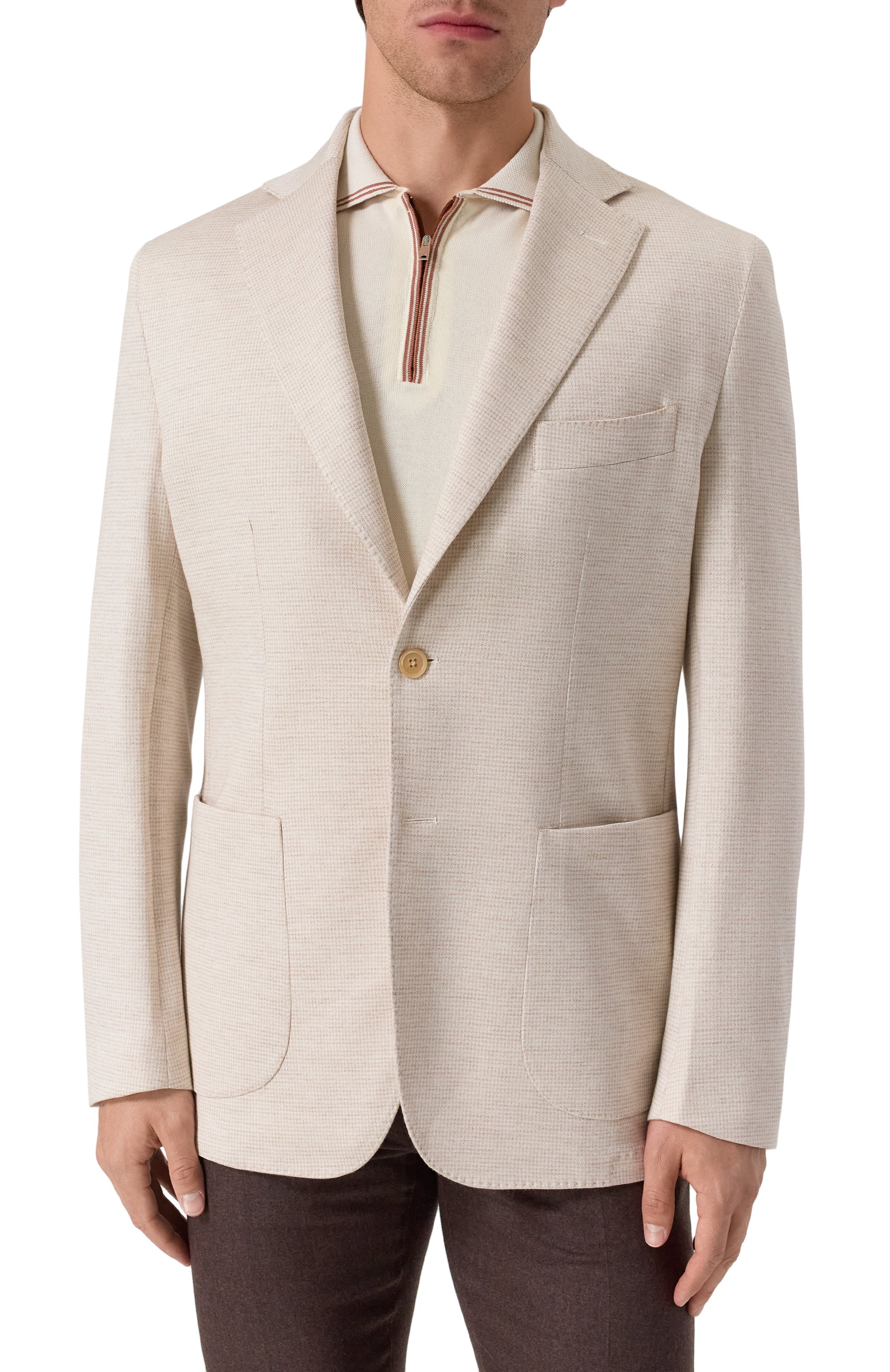 Однобортный пиджак MVST, арт. WINNER 9052, фото 4