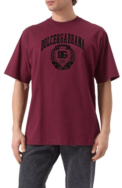 Хлопковая футболка DOLCE & GABBANA, арт. G8SH7T/G702E, фото 3
