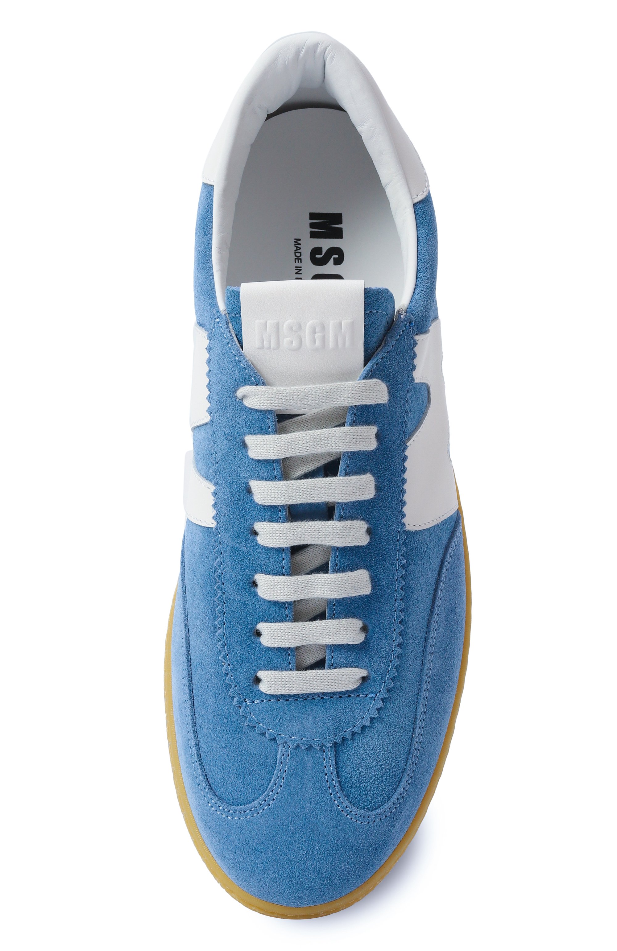 Замшевые кеды MSGM, арт. 3841MDS021/522, фото 6