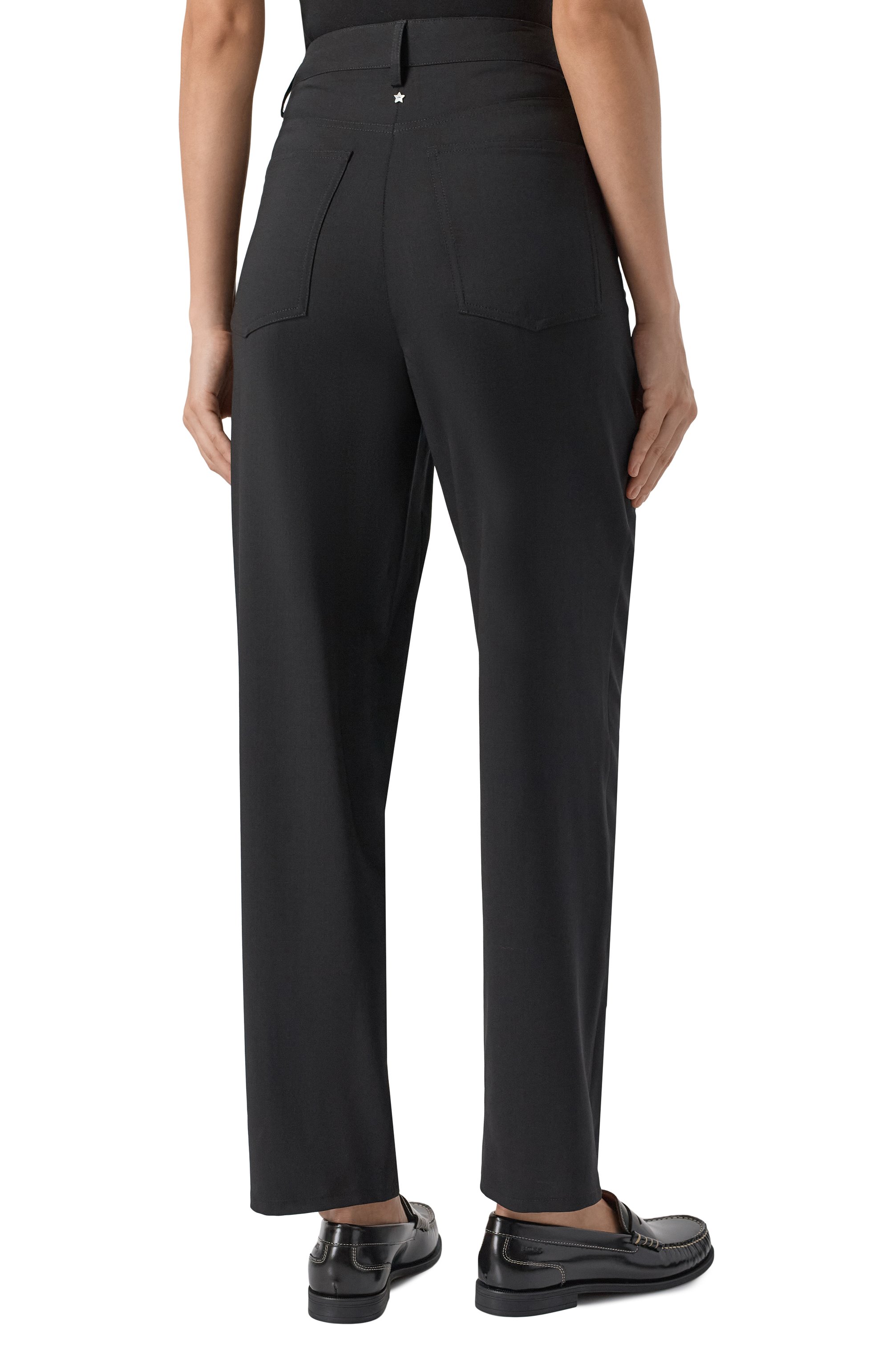 Шерстяные брюки LORENA ANTONIAZZI, арт. PA57A/3180, фото 4