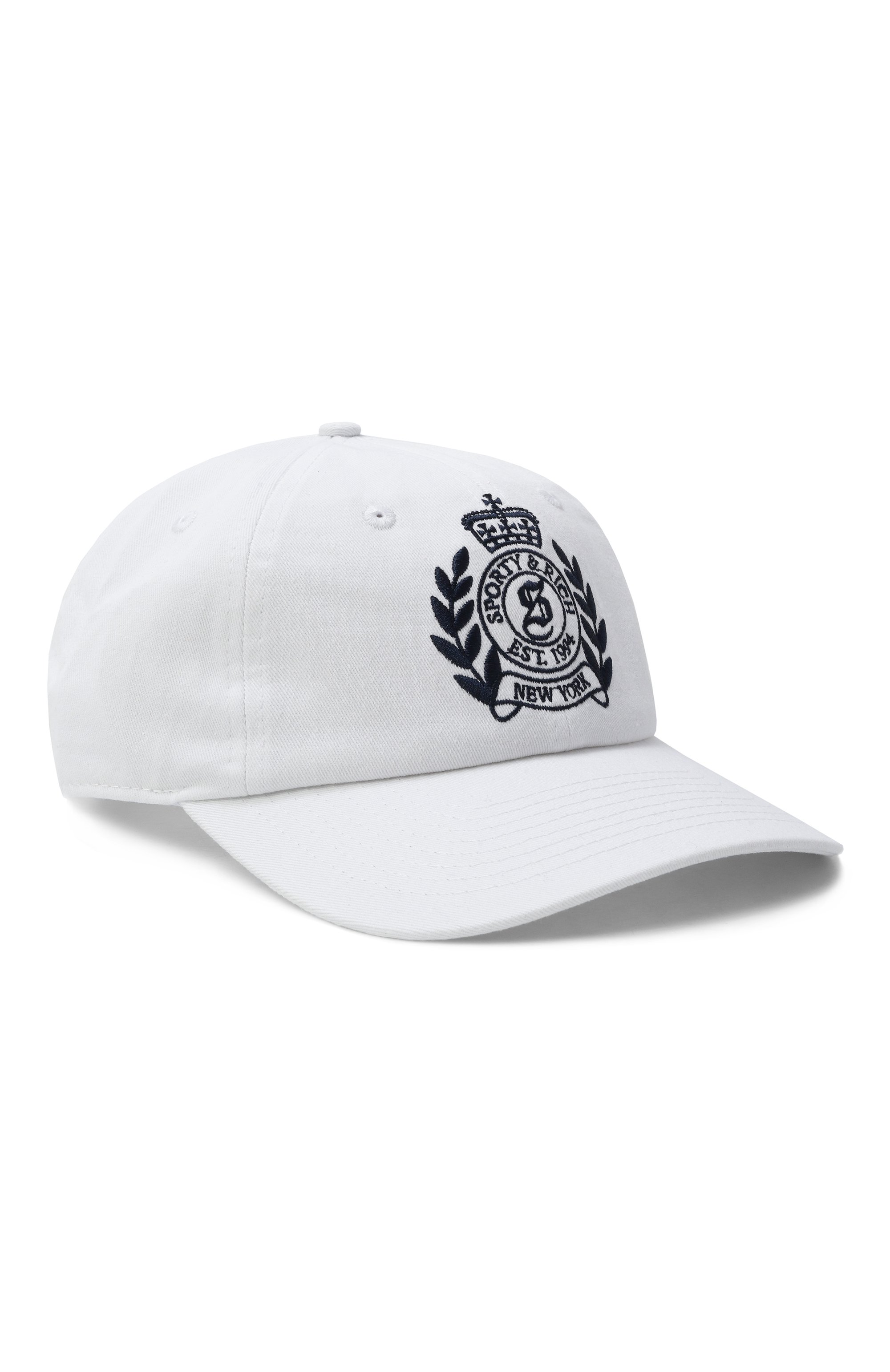 Хлопковая бейсболка SPORTY AND RICH, арт. AC040620241WH01, фото 1