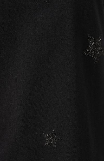 Хлопковая футболка SEVEN LAB черного цвета по цене 5880 руб., арт. T20-BLACK STARS G black, фото 5 Хлопковая футболка SEVEN LAB, арт. T20-BLACK STARS G black, фото 5