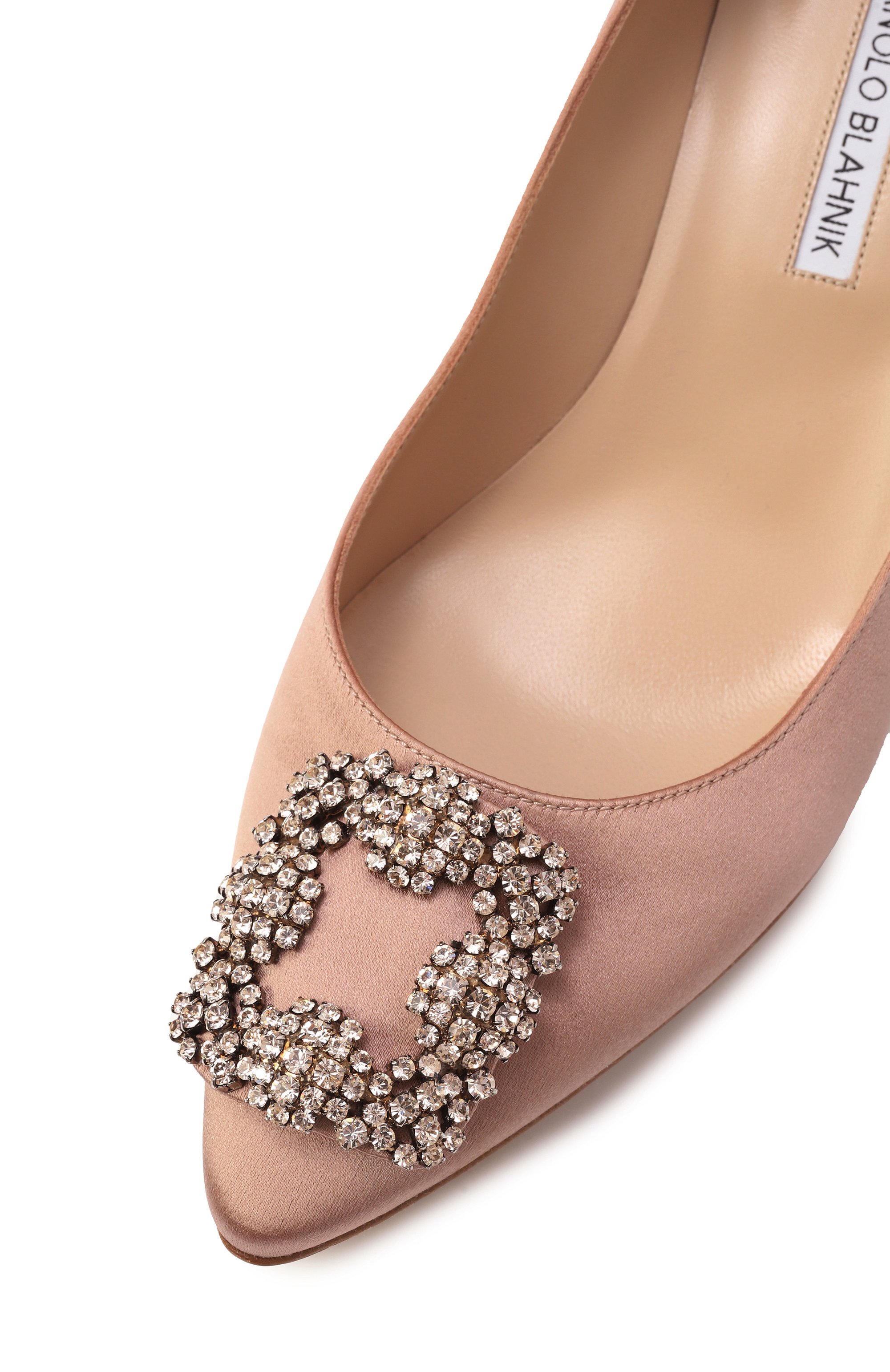 Текстильные туфли hangisi 50 MANOLO BLAHNIK, арт. 9XX-0666/SAT, фото 7