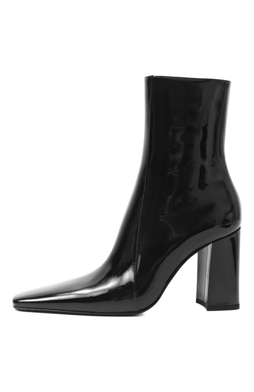 Лакированные ботильоны Rainer 90 Saint Laurent 827733/1TV00 Чёрный  827733/1TV00 Фото 4