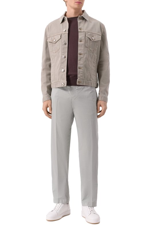 Джинсовая куртка Brunello Cucinelli M277P6910 Серый  M277P6910 Фото 2