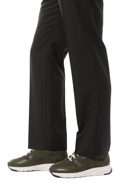 Кожаные кроссовки ZILLI, арт. H0066AM1013VSWR01, фото 3