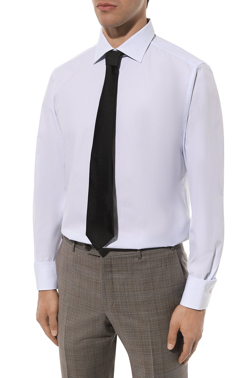 Хлопковая сорочка ZEGNA, арт. 701523A7/9MS0JI, фото 3