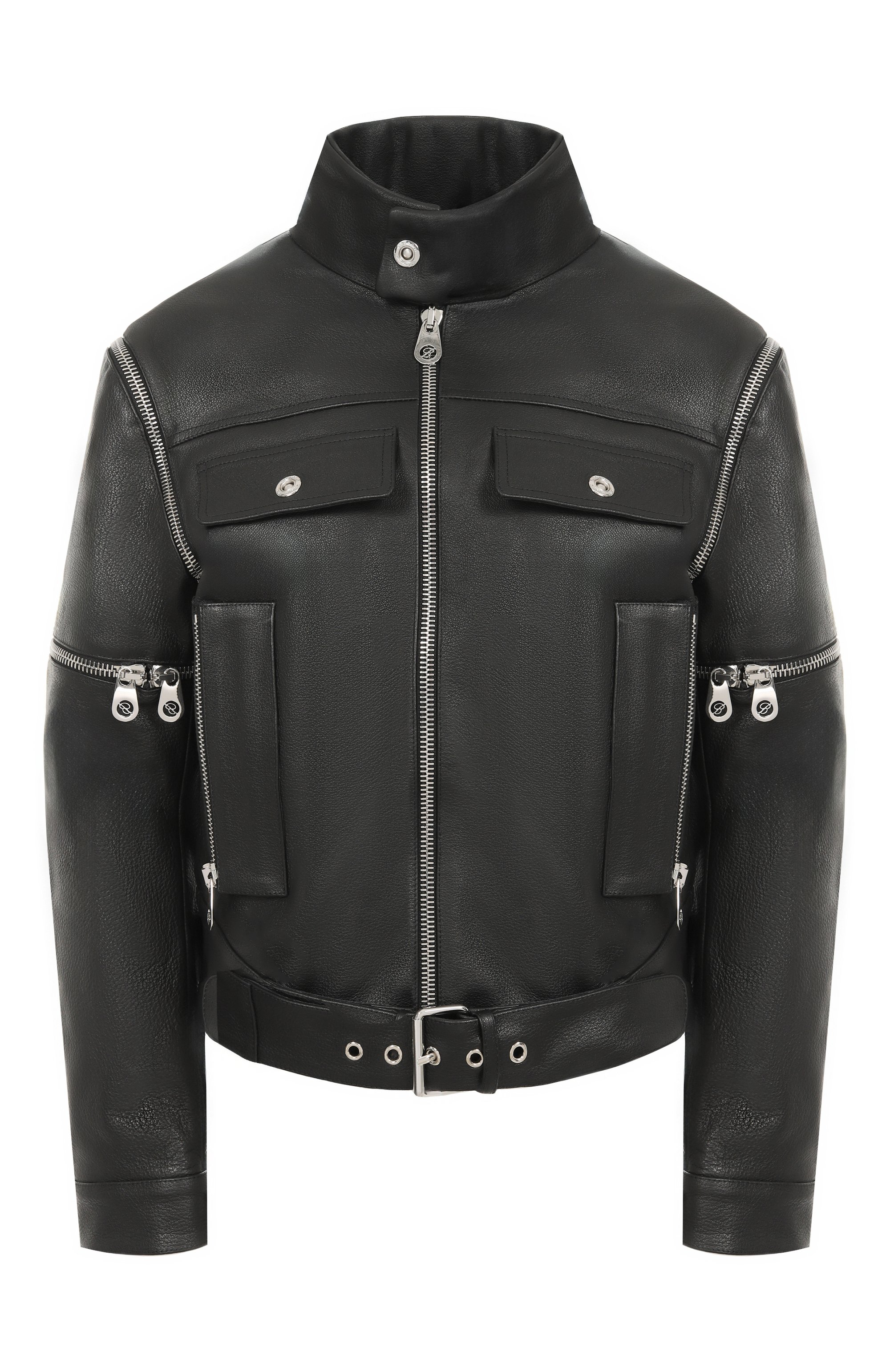 Кожаная куртка BLUMARINE, арт. 2L085A, фото 1