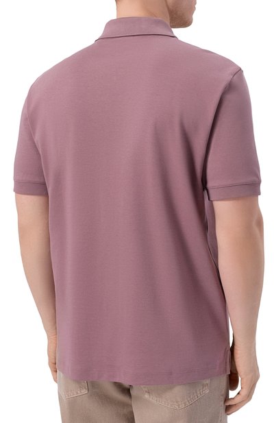 Хлопковое поло HUGO, арт. 50511721, фото 4