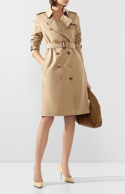 Хлопковый тренч kensington BURBERRY, арт. 4073370, фото 2