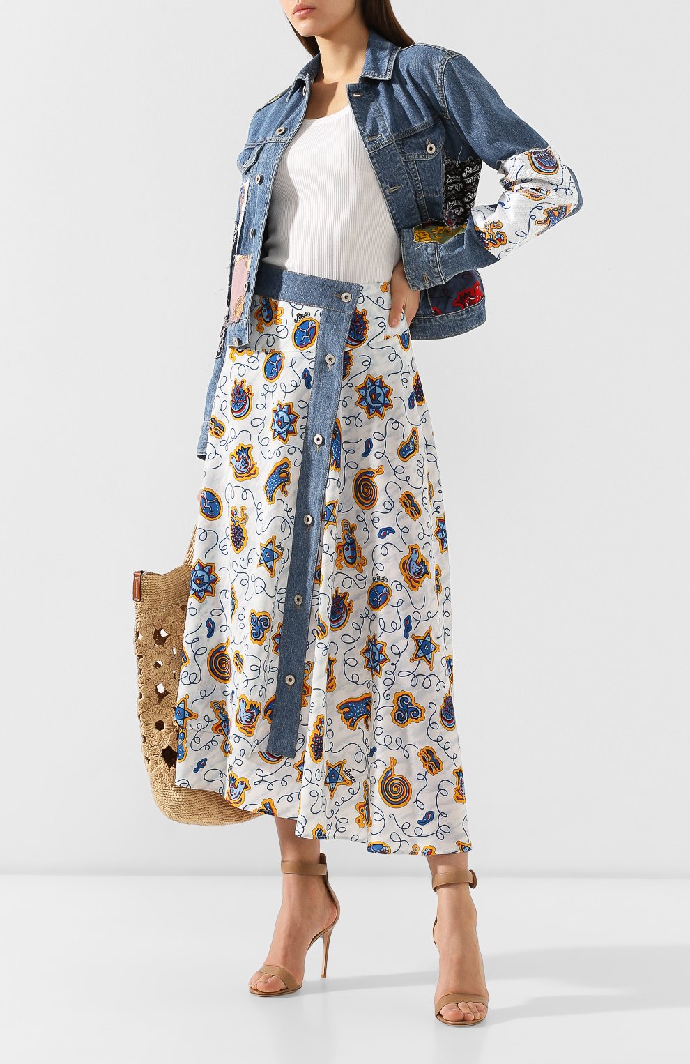 Юбка loewe x paula's ibiza LOEWE, арт. S2295053P0, фото 2