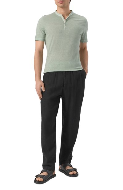 Кожаные сандалии DOUCAL'S, арт. DU3030MYK0UF235N, фото 2