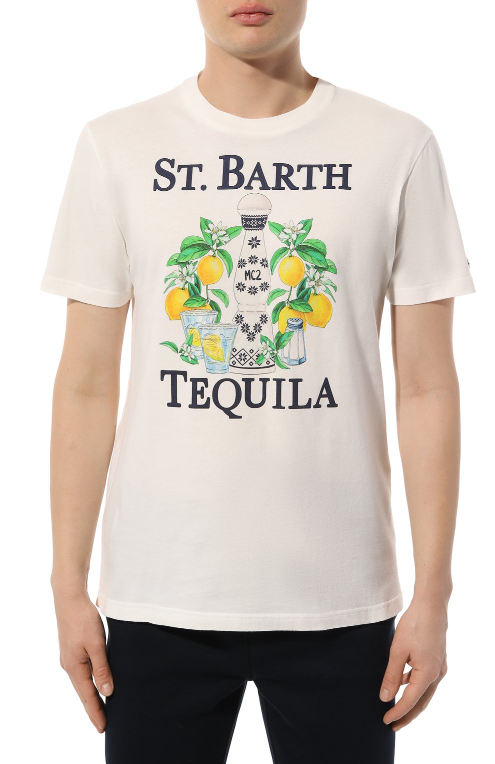 Хлопковая футболка MC2 SAINT BARTH, арт. STBM/ARN0TT/10721E, фото 3