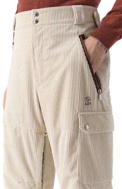 Вельветовые брюки-карго BRUNELLO CUCINELLI, арт. M408MKP05, фото 5