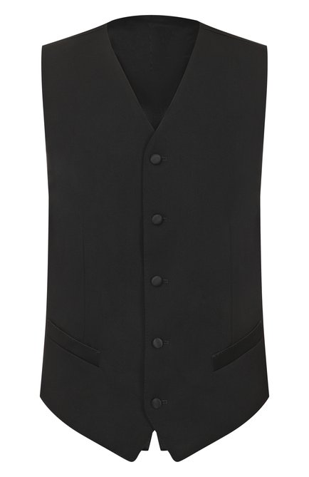Мужской жилет из шерсти и шелка DOLCE & GABBANA, арт. G713MT/GJ865
