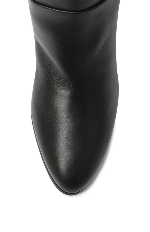 Кожаные ботфорты Eve 85 Chloé CHC24A03PMF Чёрный  CHC24A03PMF Фото 6