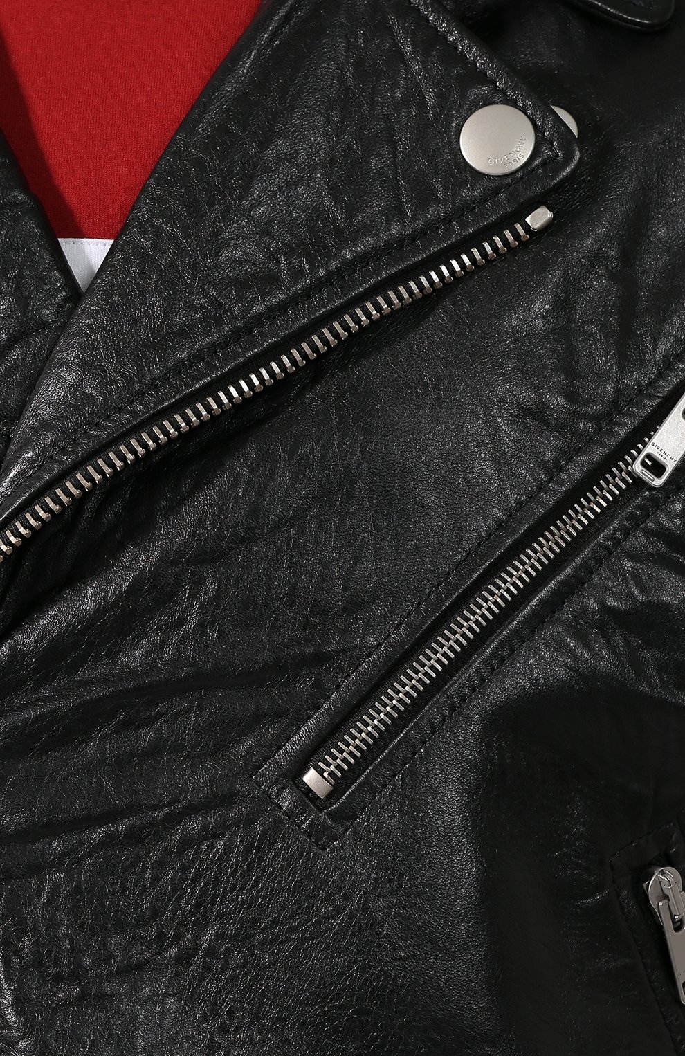 Кожаная косуха GIVENCHY, арт. BM007B603U, фото 5