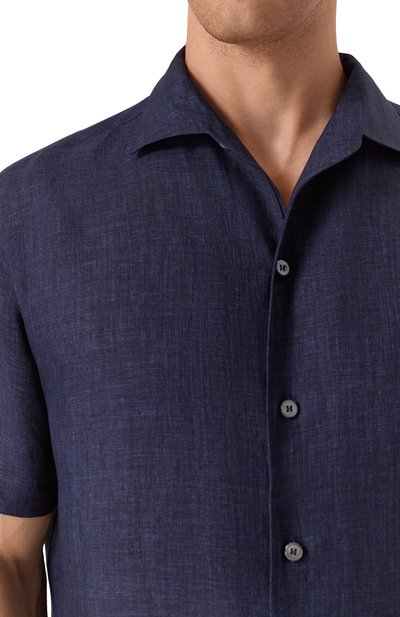 Льняная рубашка BRIONI, арт. SCFH0L-P9111, фото 5