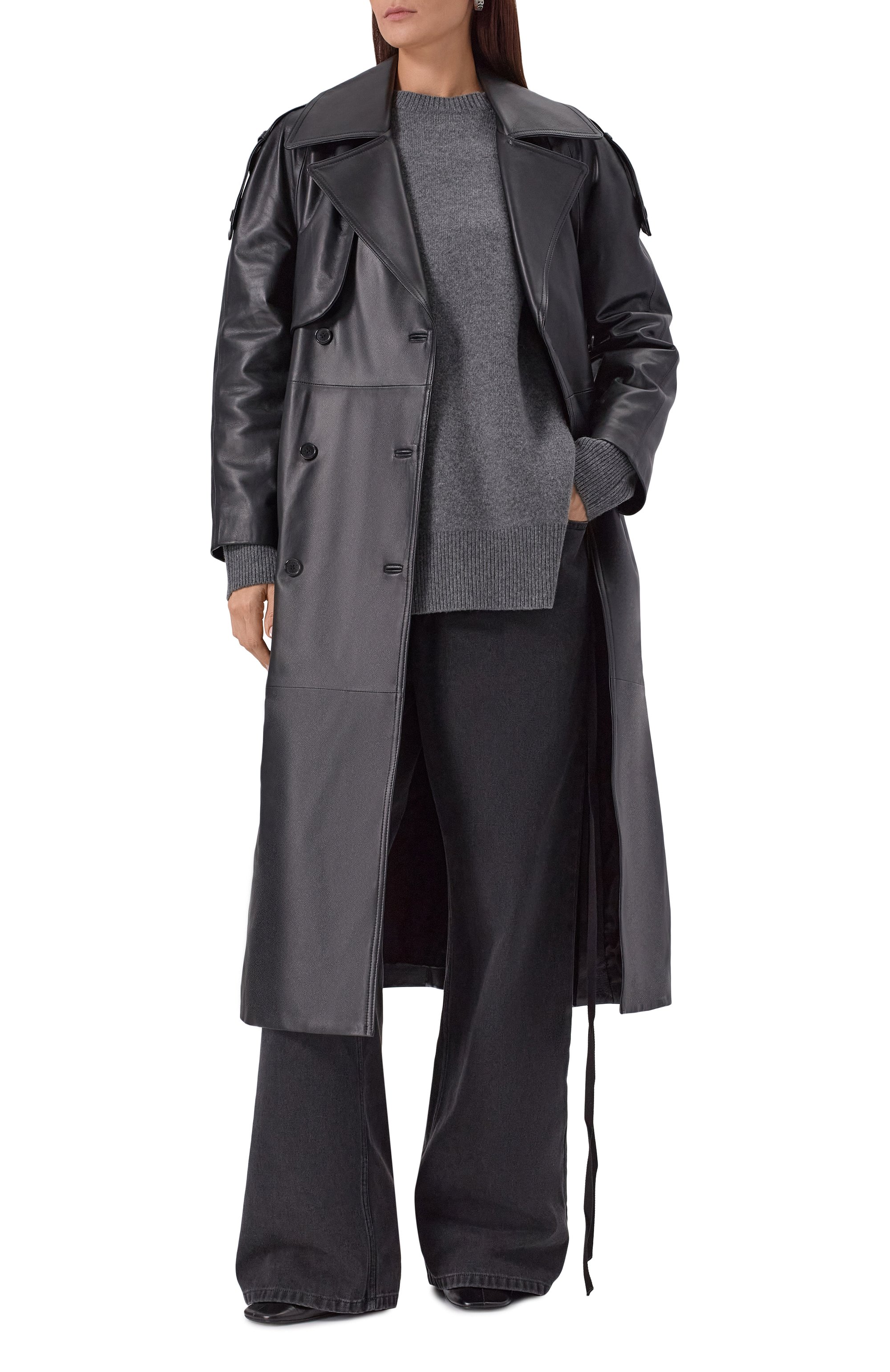 Кожаный тренч ISABEL BENENATO, арт. DL101F25, фото 2