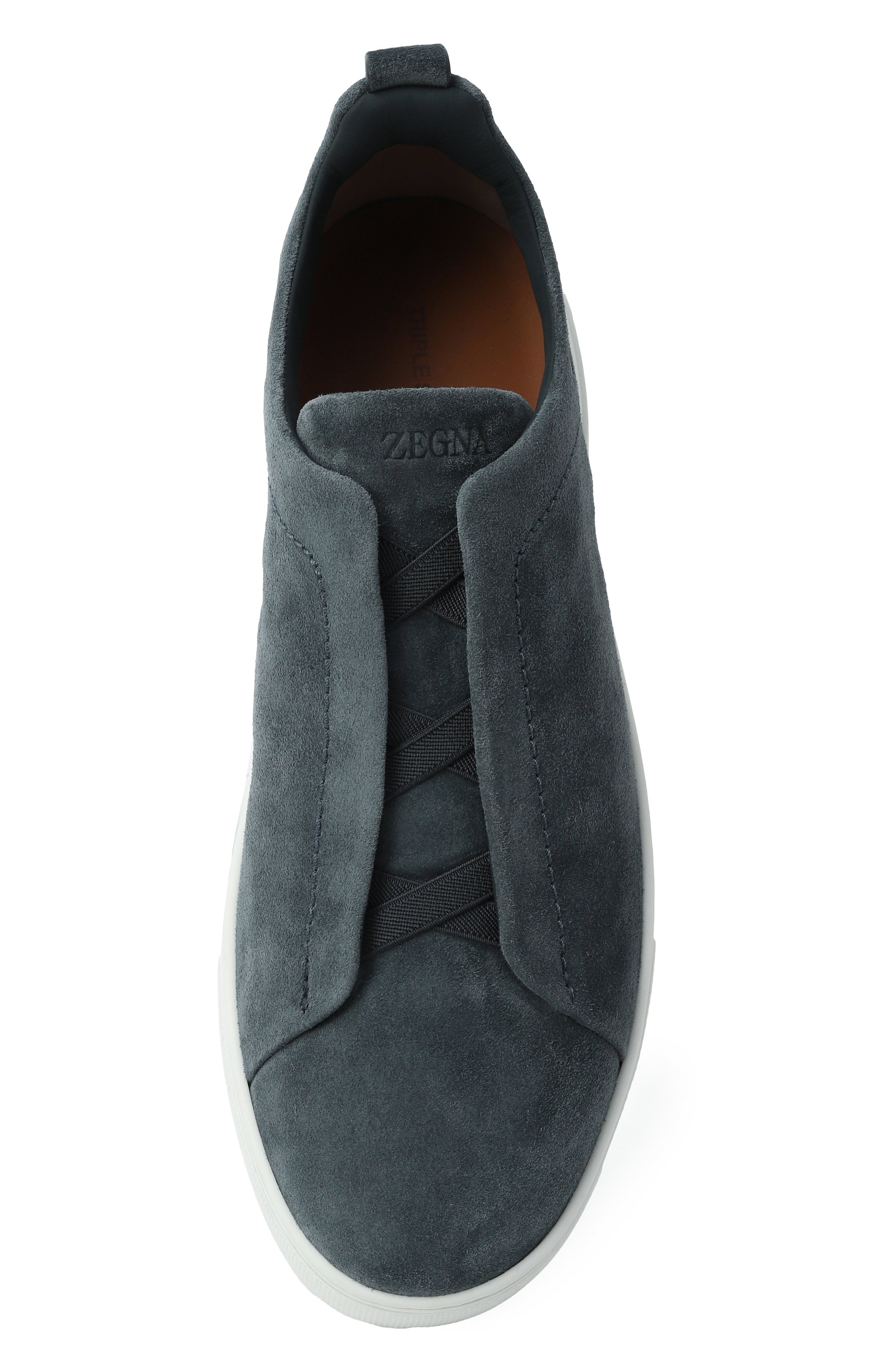 Замшевые кеды triple stitch ZEGNA, арт. S4667Z/LHS0Y, фото 6