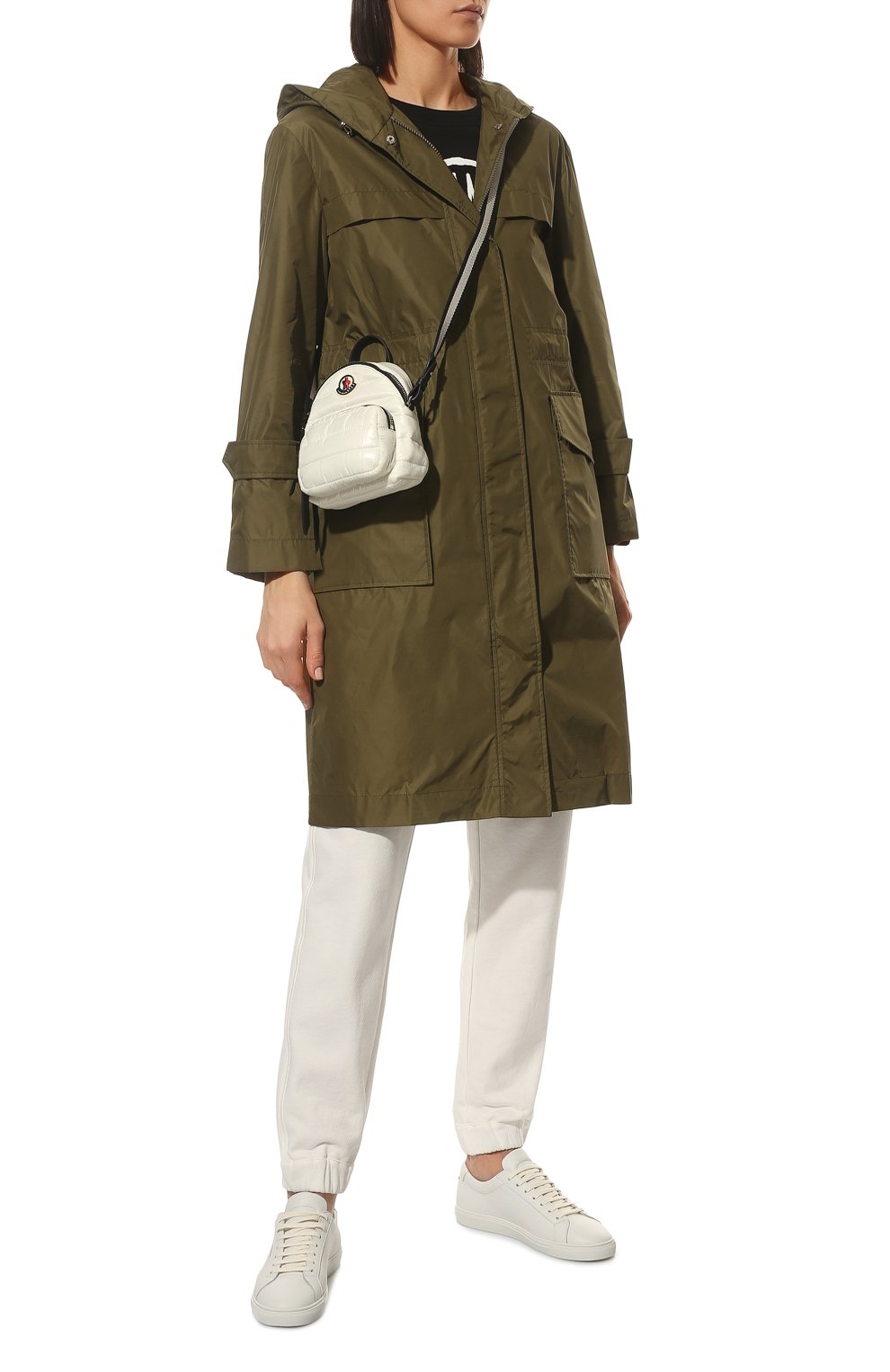 Плащ hiengu MONCLER хаки цвета по цене 93300 руб., арт. H1-093-1C000-48-539YH, фото 2 Плащ hiengu MONCLER, арт. H1-093-1C000-48-539YH, фото 2