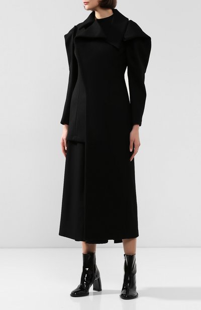 Шерстяное пальто YOHJI YAMAMOTO, арт. FC-C09-111, фото 3