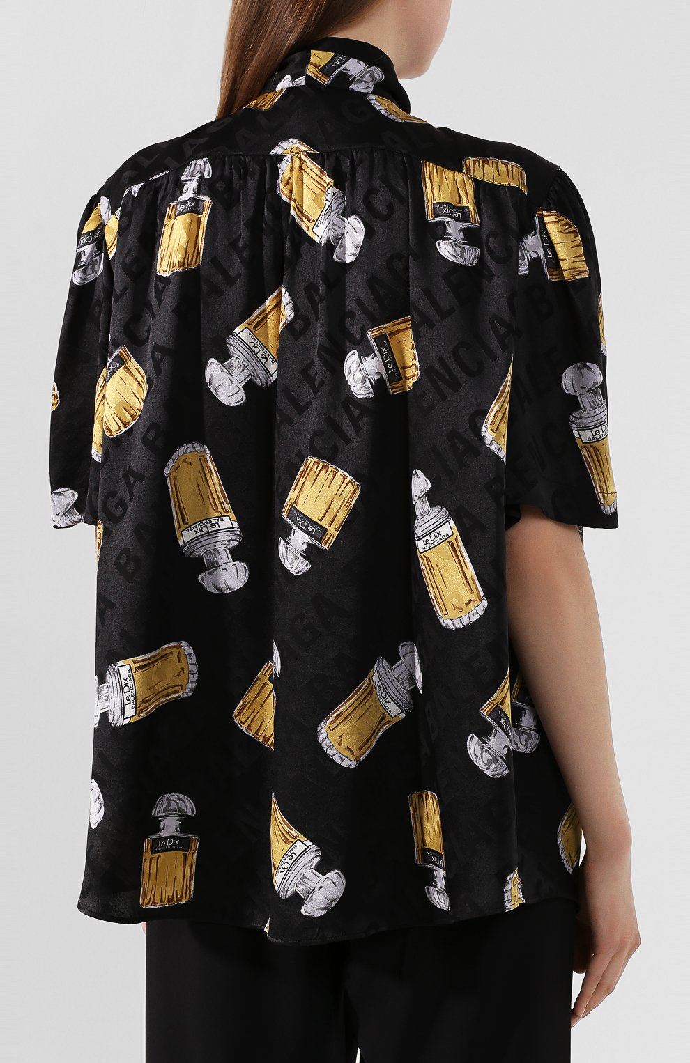 Шелковая рубашка BALENCIAGA, арт. 602571/TIL40, фото 4