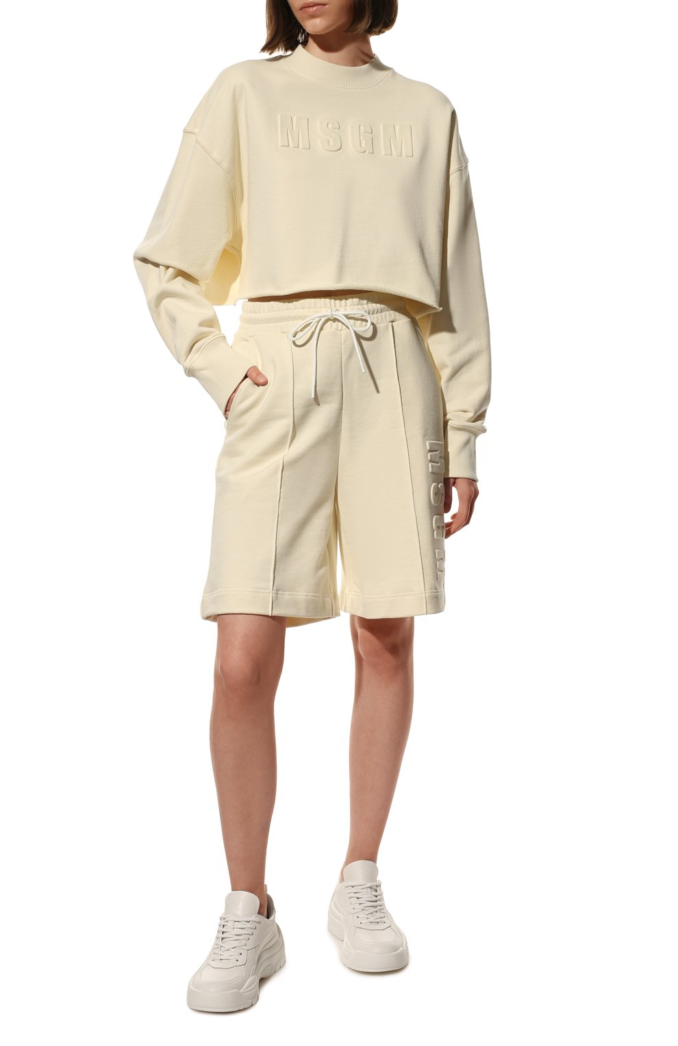 Хлопковый свитшот MSGM, арт. 3241MDM92 227299, фото 2