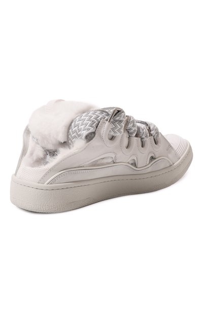 Комбинированные кеды curb LANVIN, арт. FM-SKDM02-DRCY-P23, фото 5