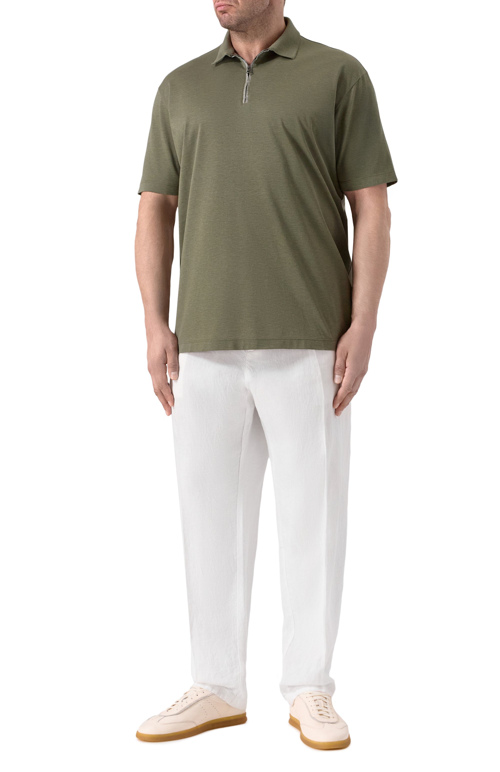 Льняные брюки PAUL&SHARK, арт. 25414041/64, фото 2