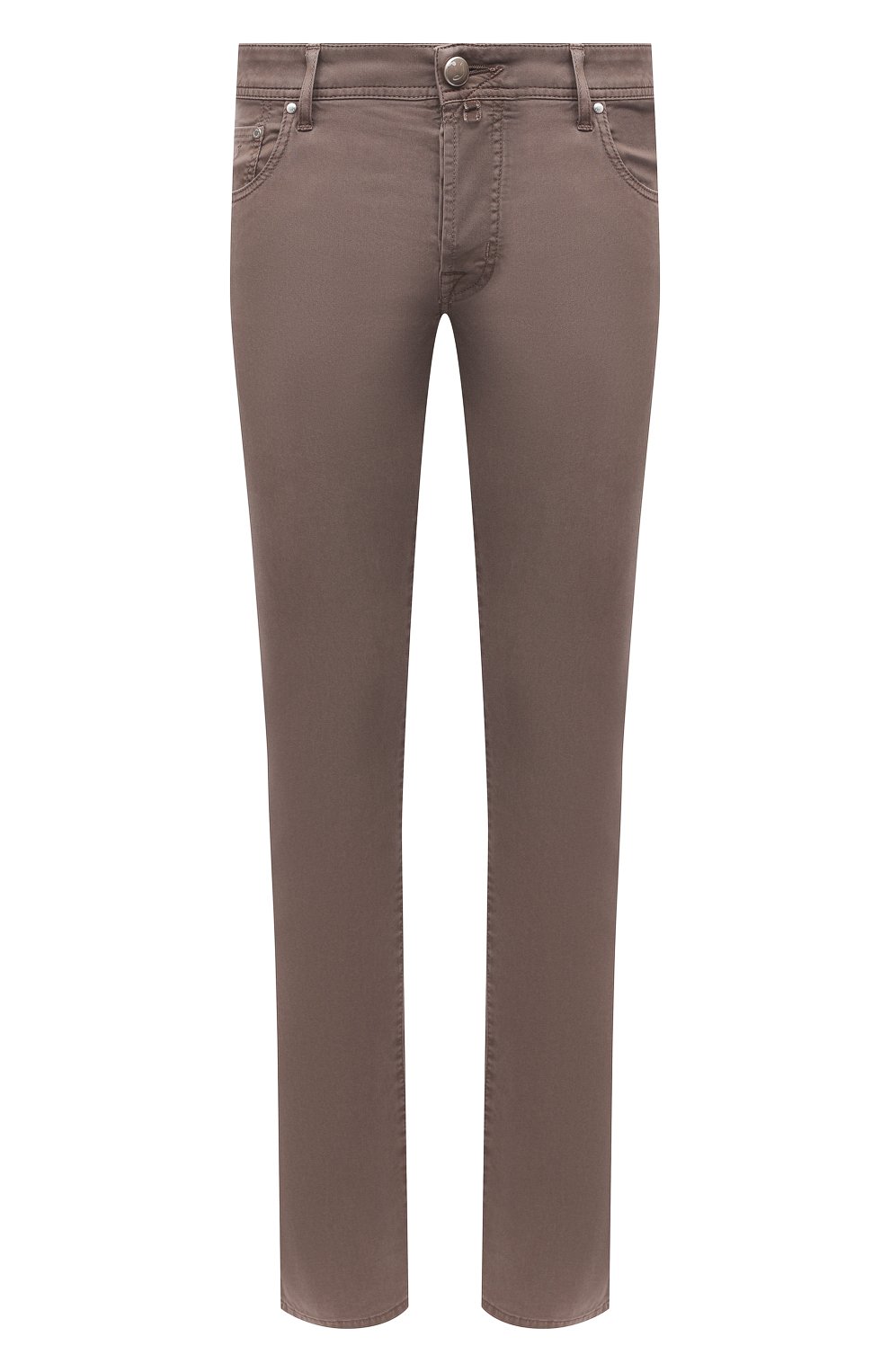 Джинсы JACOB COHEN темно-бежевого цвета по цене 37950 руб., арт. J688 C0MF 01831-V/55, фото 1 Джинсы JACOB COHEN, арт. J688 C0MF 01831-V/55, фото 1