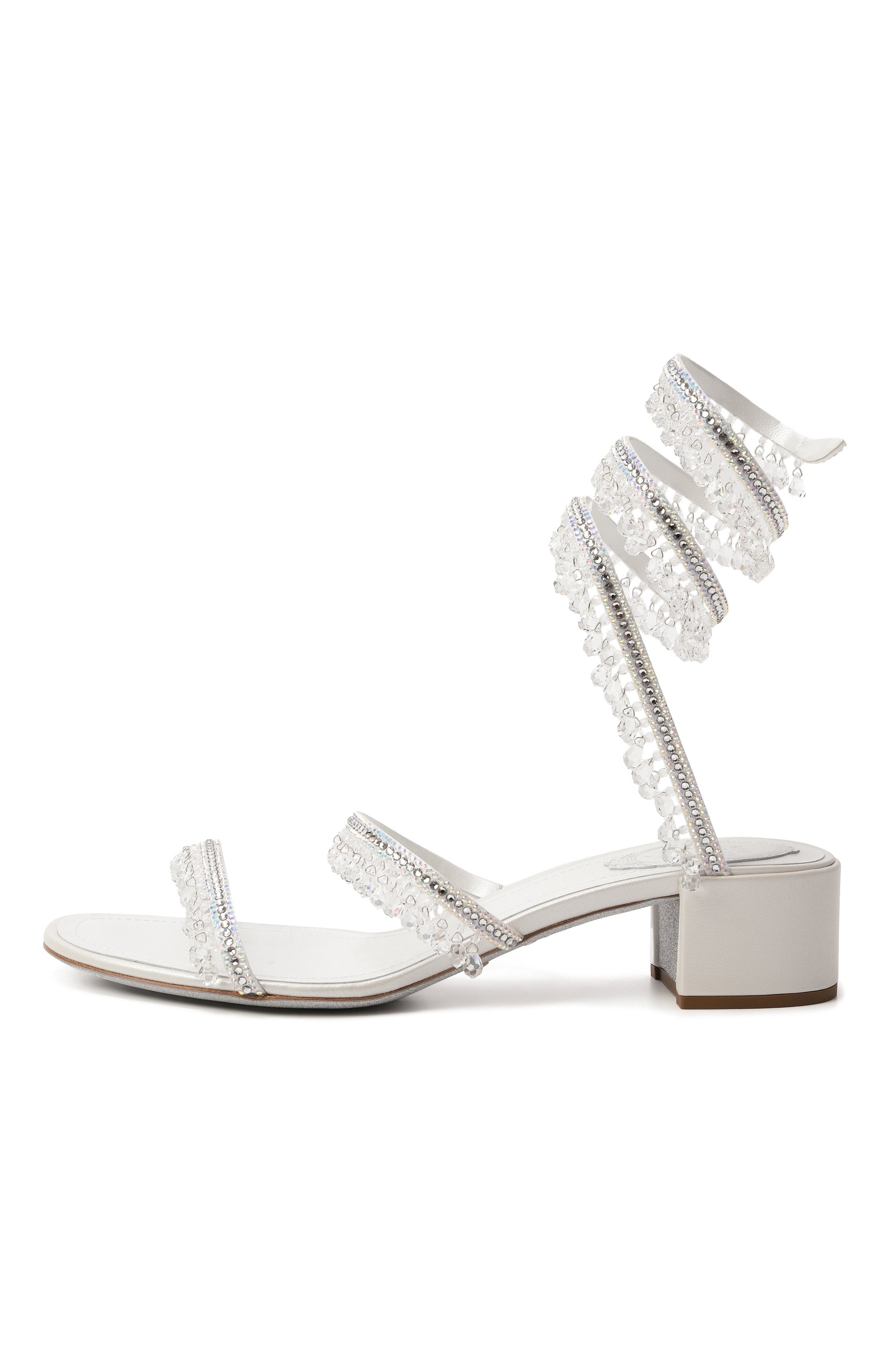 Текстильные босоножки chandelier 40 RENE CAOVILLA, арт. C12535-040/R001, фото 4