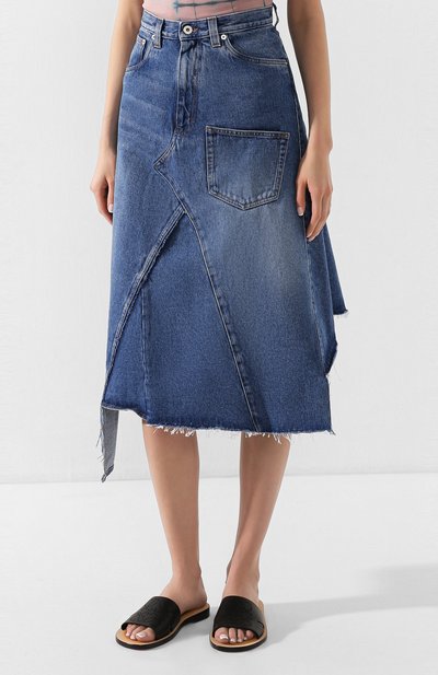 Джинсовая юбка LOEWE, арт. S2105350IB, фото 3