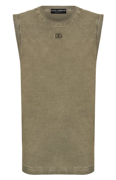 Мужская хлопковая майка DOLCE & GABBANA, арт. G8TE9Z/G7PNS