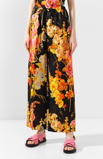 Брюки из вискозы DRIES VAN NOTEN, арт. 201-30983-9404, фото 3