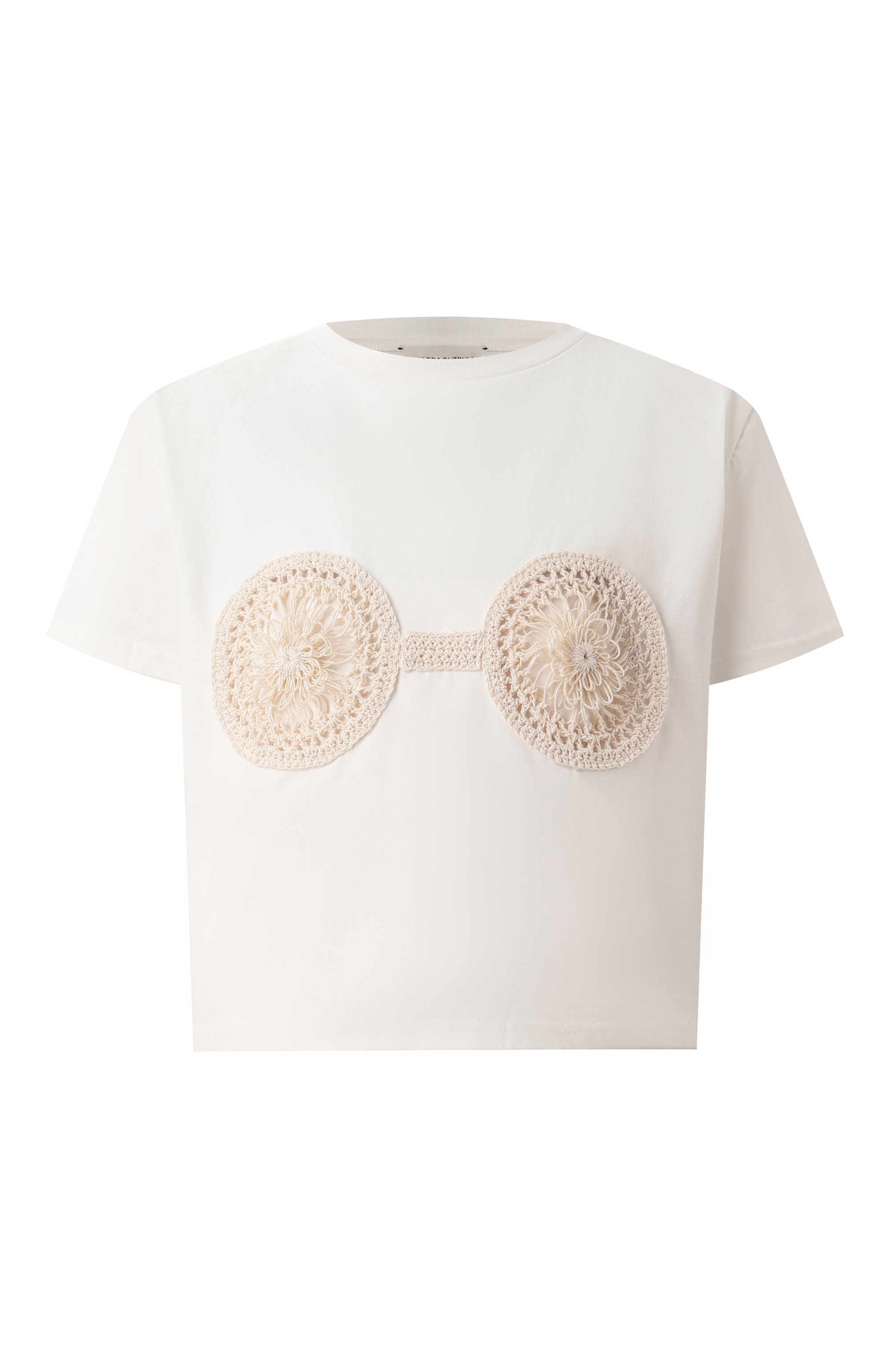 Футболка из хлопка и вискозы MAGDA BUTRYM, арт. 108321, фото 1