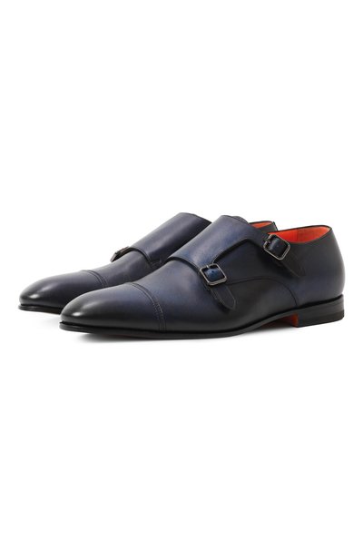 Мужские кожаные монки levante SANTONI, арт. MCLG17805SA3BSLFT50